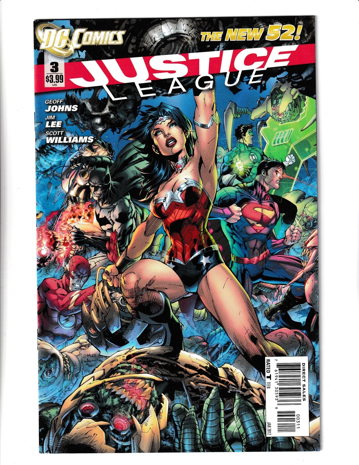 Justice League #3 (2012) DC Comics