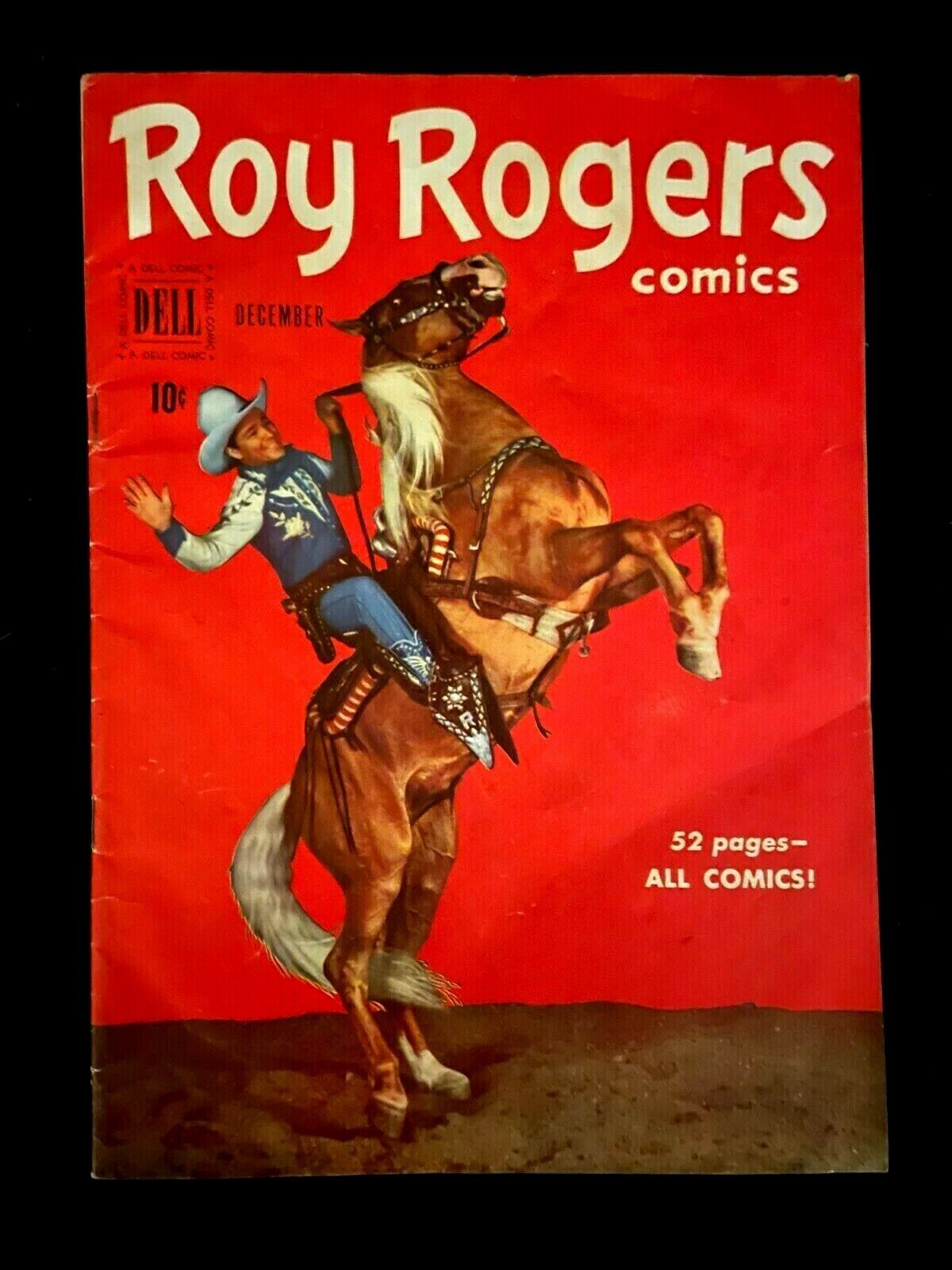 Roy Rogers #6 1950 - A Dell Comic