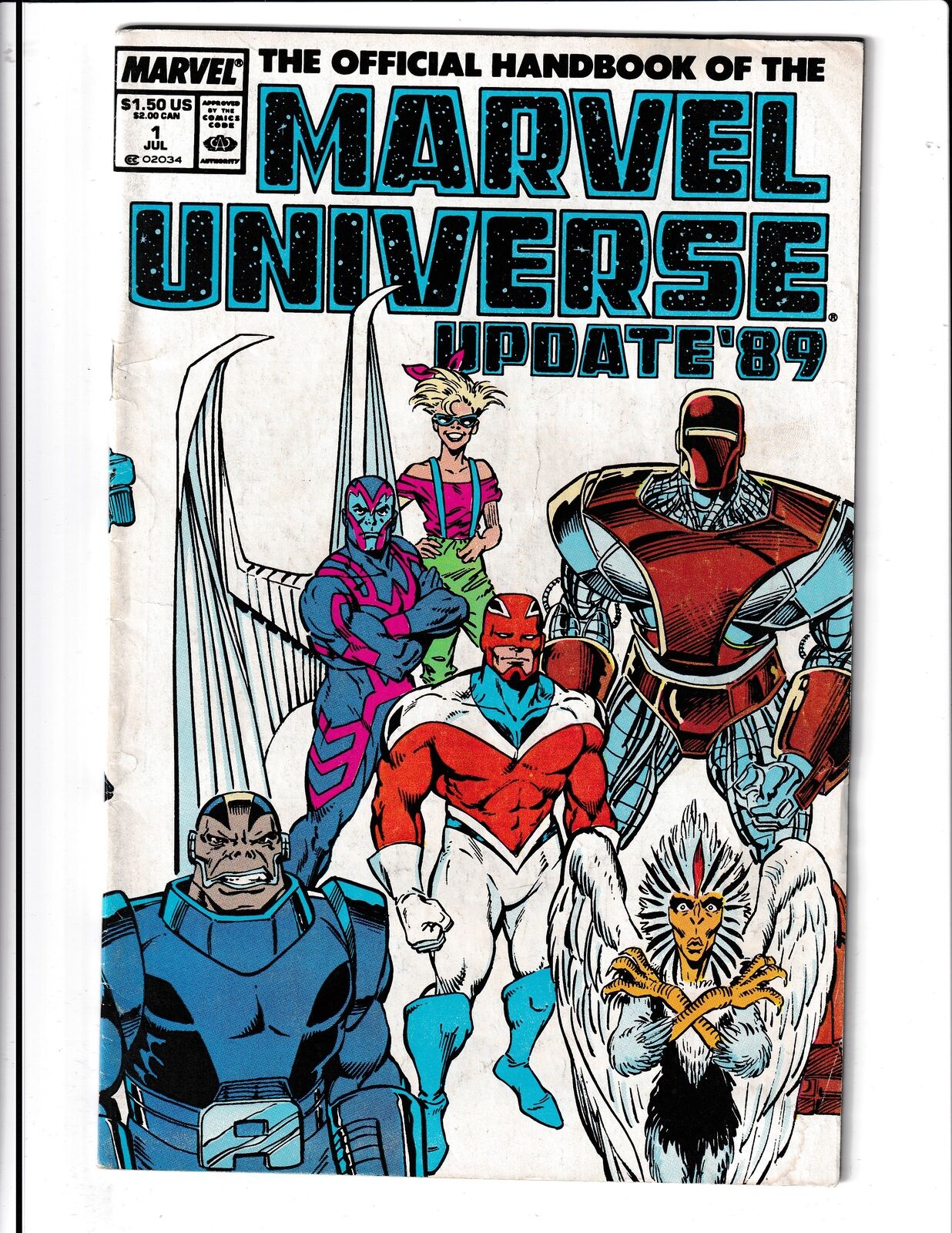 Official Handbook of the Marvel Universe #1 (1989) Marvel Comics