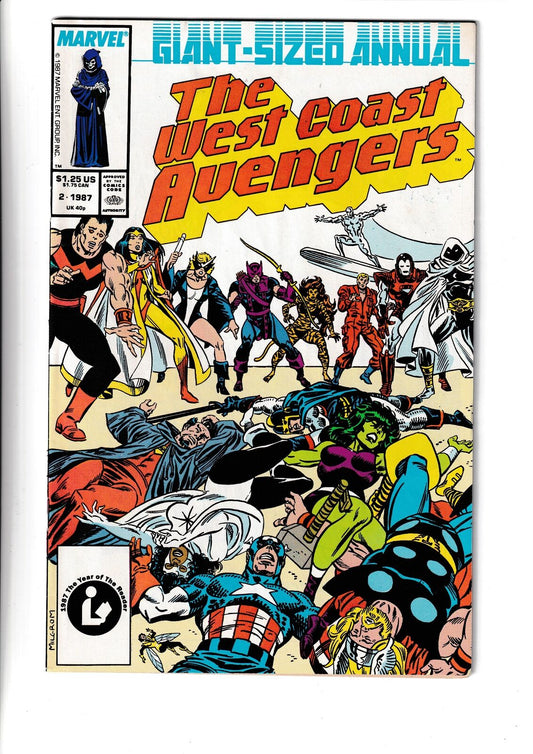 West Coast Avengers Annual #2 (1987) Marvel Comics