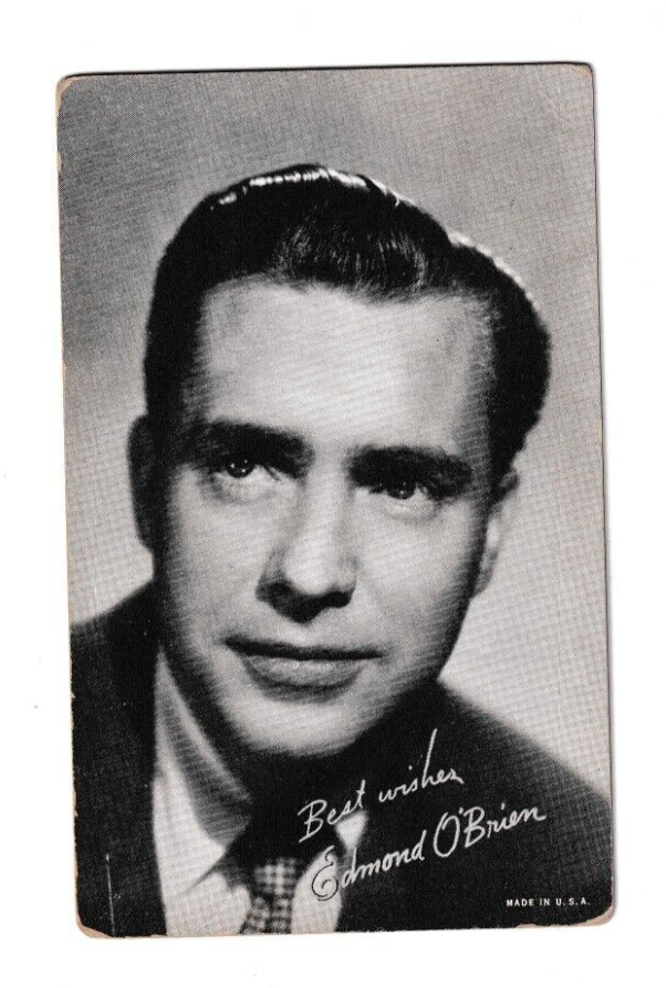 Arcade Cards 1940's - Celebrities - Edmond O'Brien