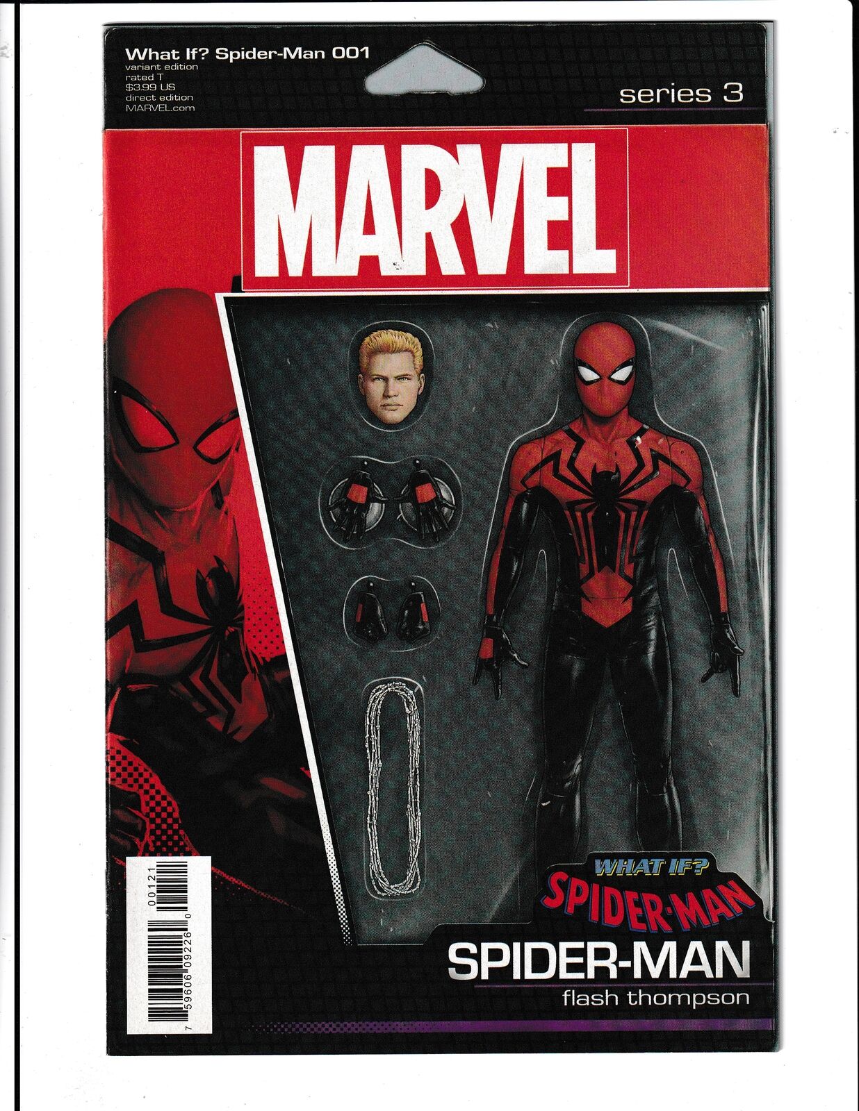 What If? Spiderman #1B (2018) John Christopher - Action Figure Marvel Comics