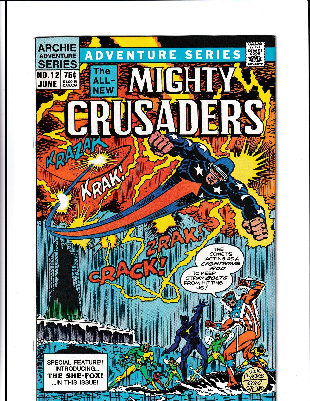 Mighty Crusaders #12 (1985) Archie Comics