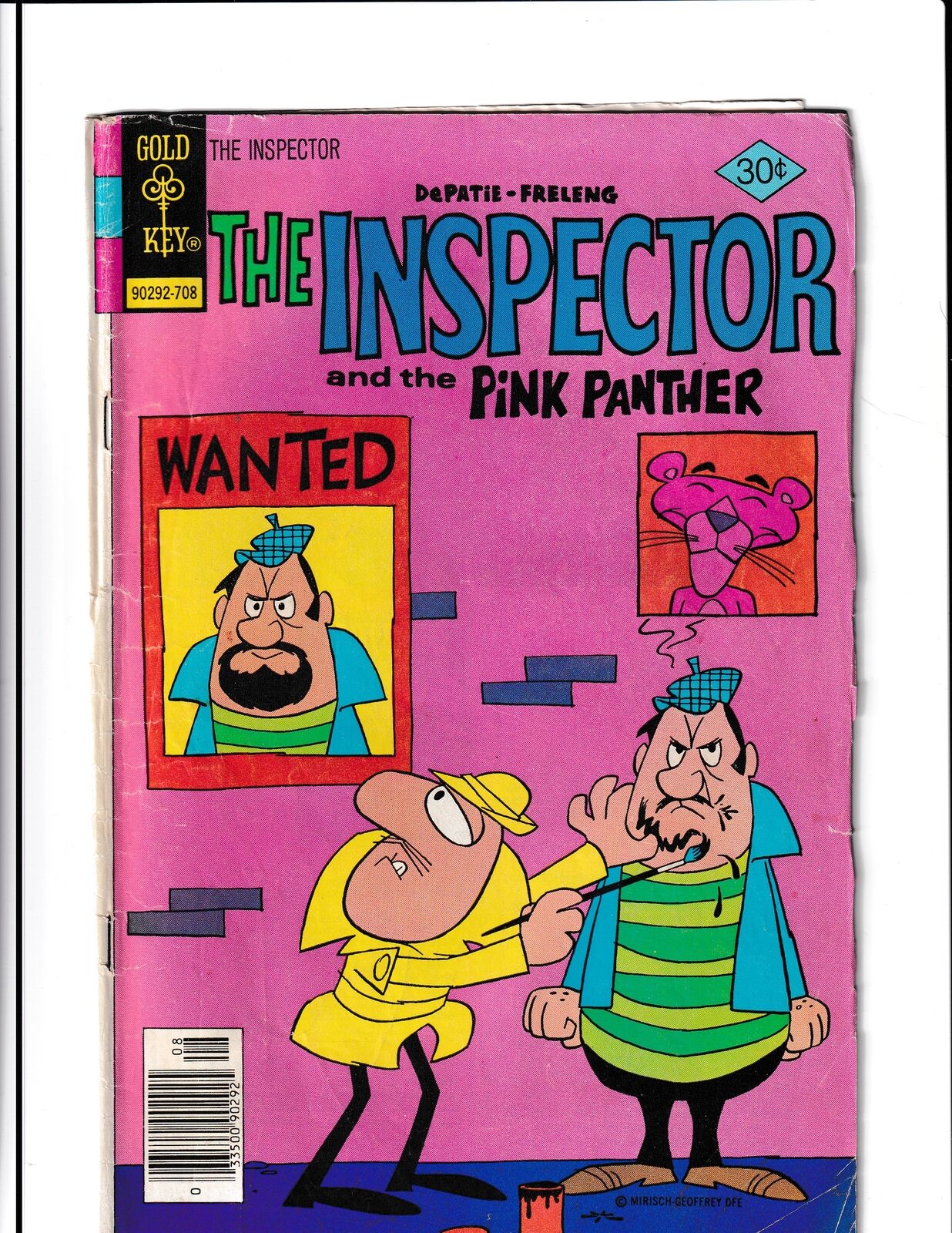 Inspector #16 (1977) Gold Key Comics