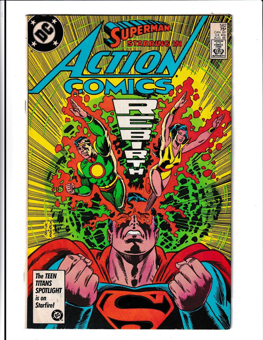 Action Comics #582 (1986) DC Comics