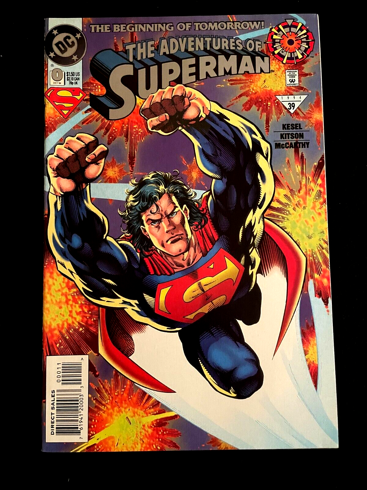 Adventures of Superman #0 1994 - VERY HIGH GRADE