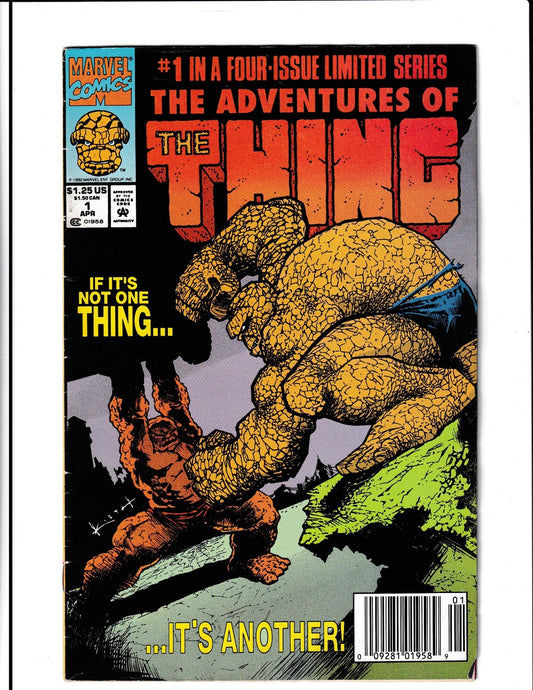 Adventures of the Thing #1 (1992) Marvel Comics