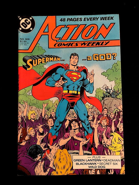 Action Comics #606 1988 - VERY HIGH GRADE