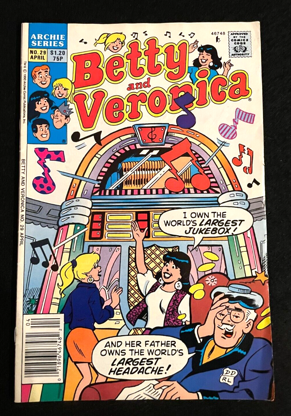 Betty and Veronica #29 1990 - Canadian Newsstand