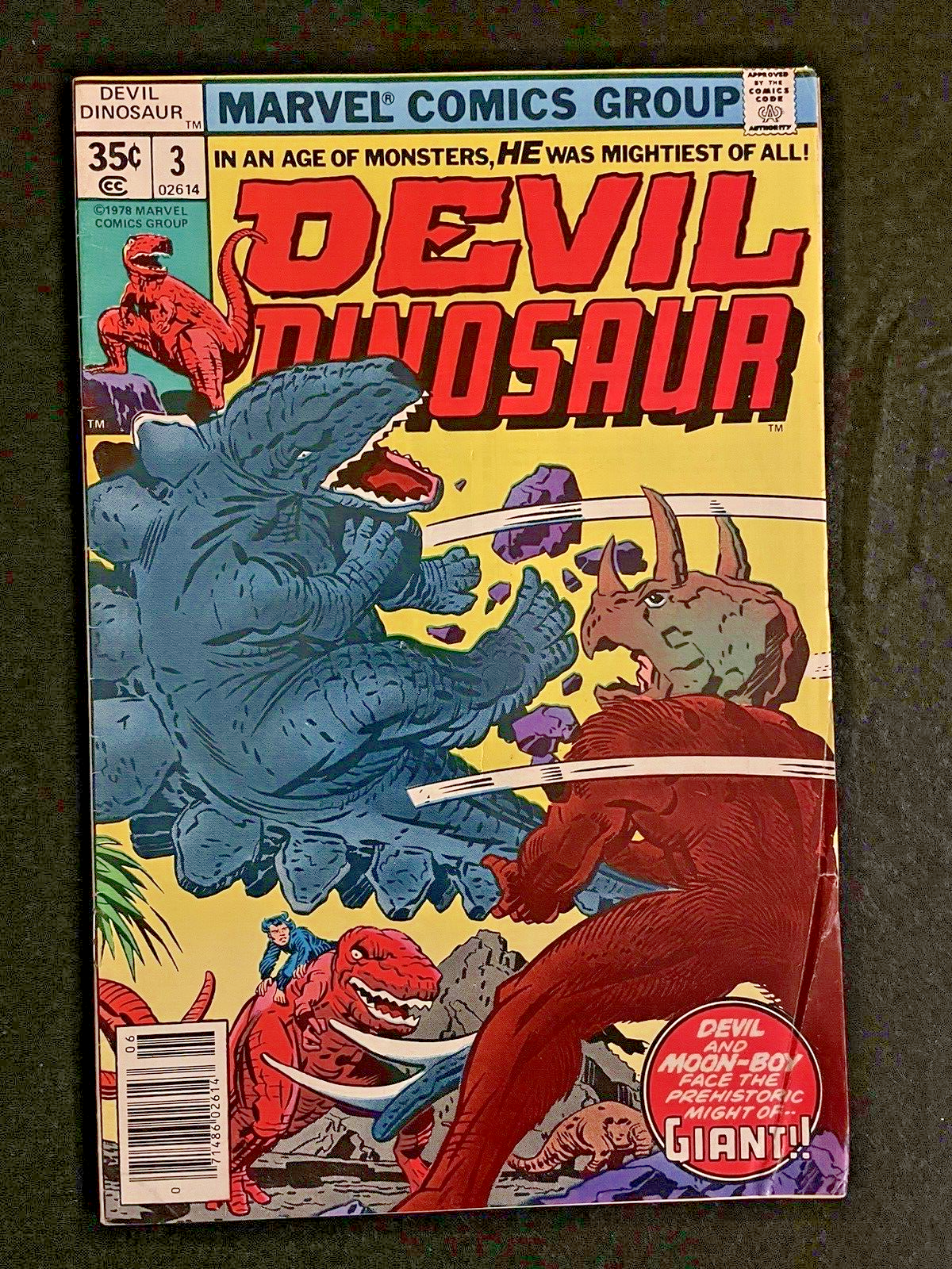 Devil Dinosaur #3 1978