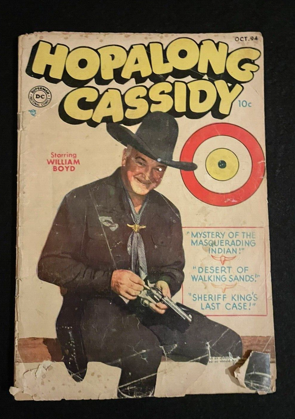 Hopalong Cassidy #94 1954 - LOW GRADE