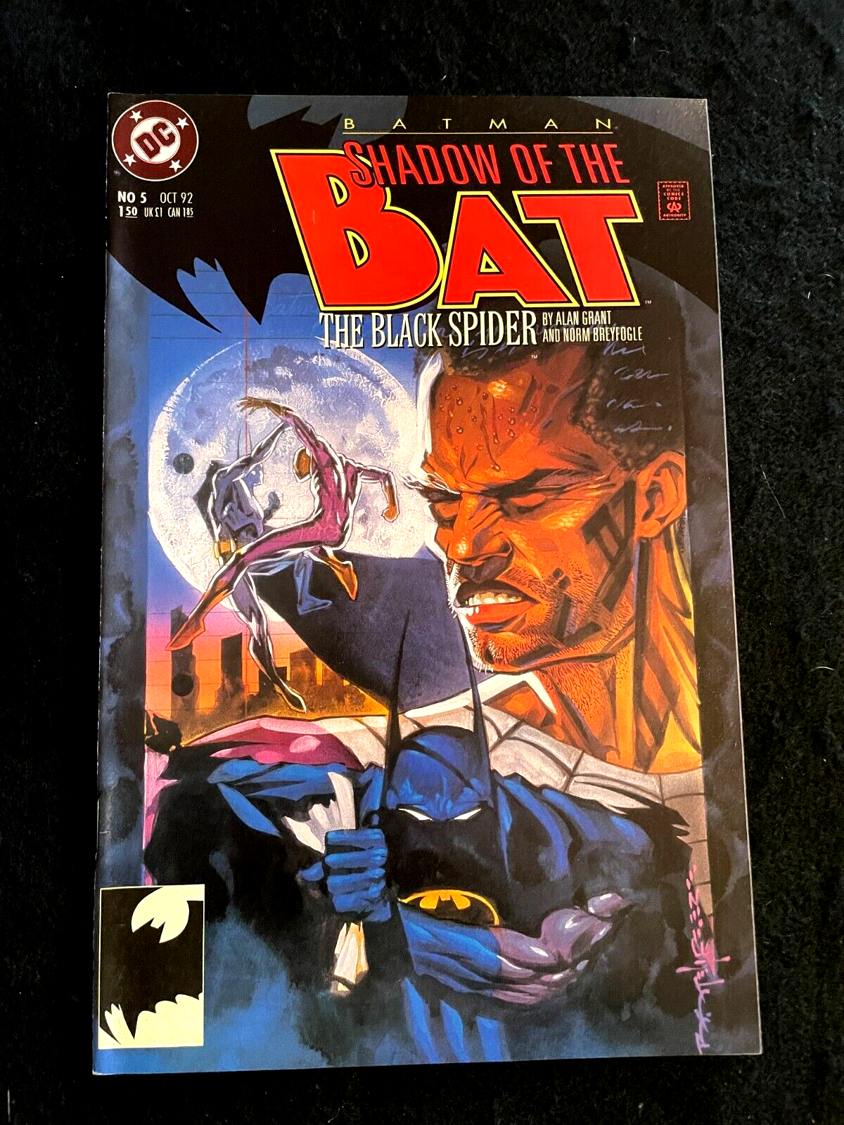 Batman: Shadow of the Bat #5 1992 - VERY HIGH GRADE