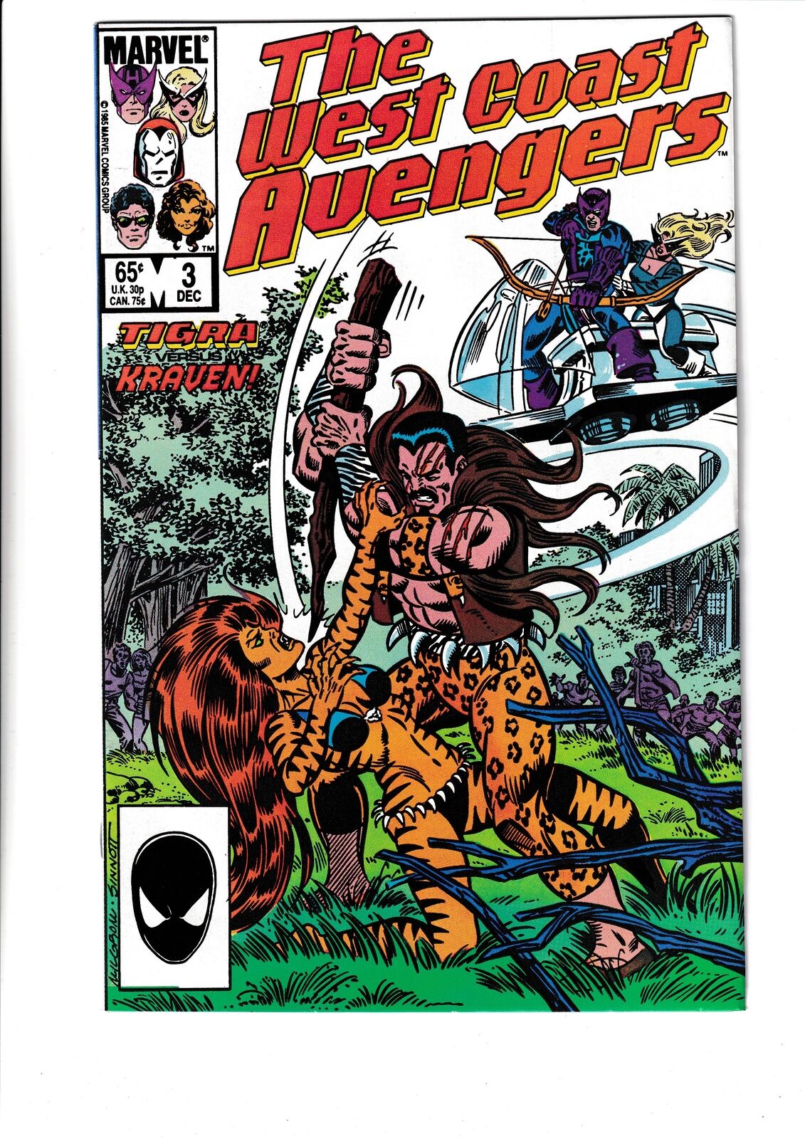 West Coast Avengers #3 (1985) Marvel Comics