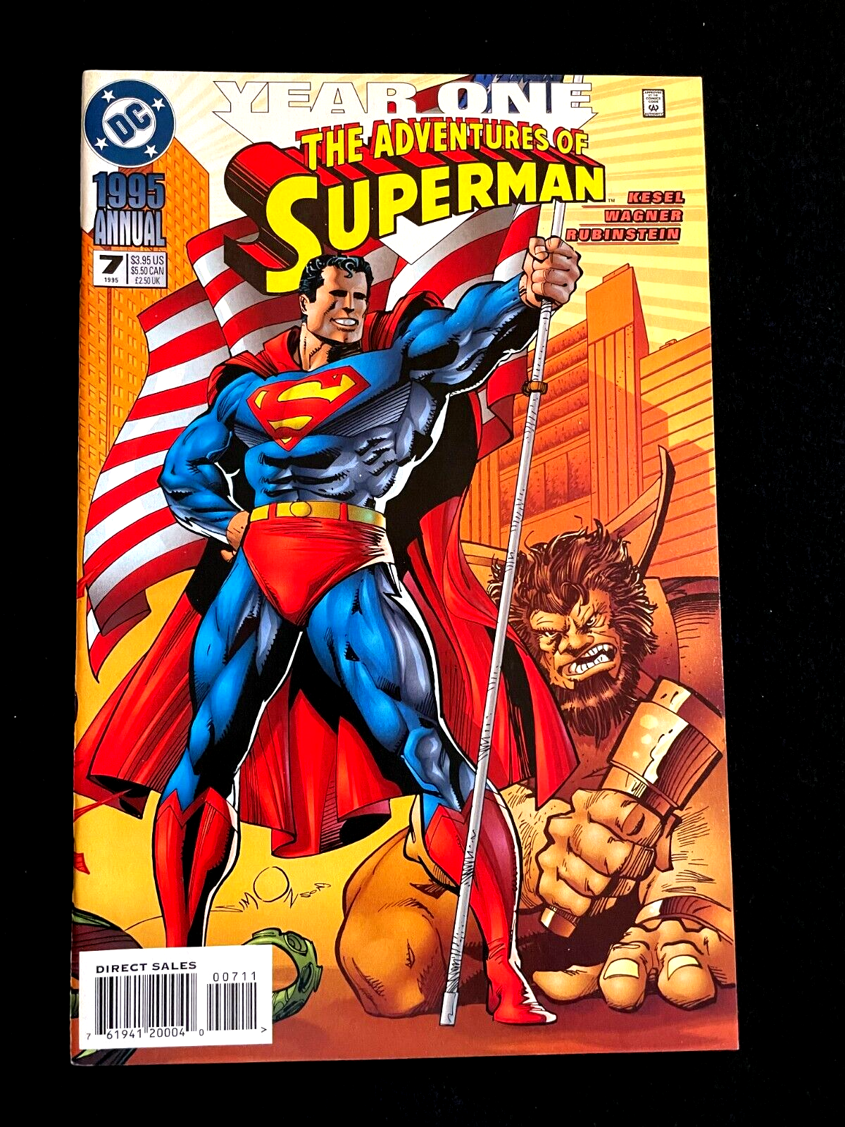 Adventures of Superman Annual #7 1995 - VERY HIGH GRADE