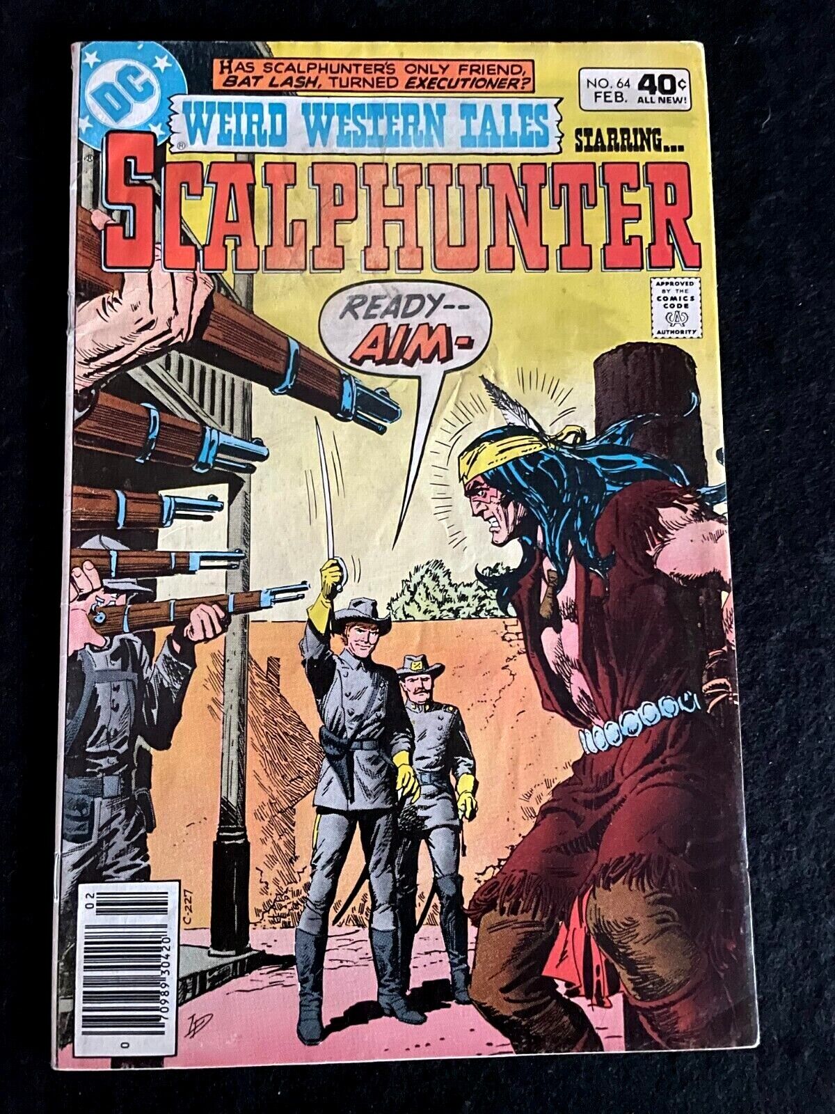 Weird Western Tales #64 1980 - DC - Scalphunter