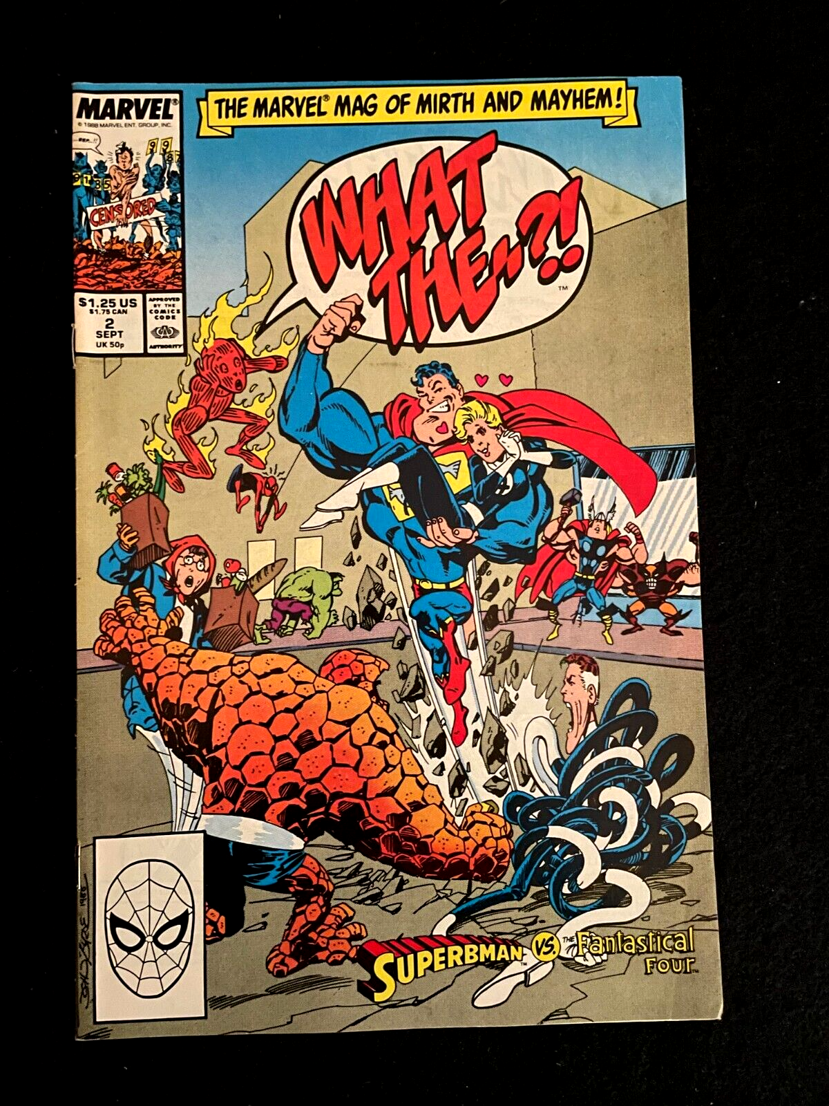 What the..?! #2 1988 Superbman vs. Fantastical Four