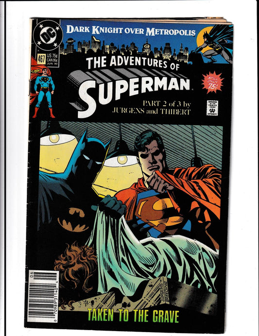 Adventures of Superman #467 (1990) DC Comics