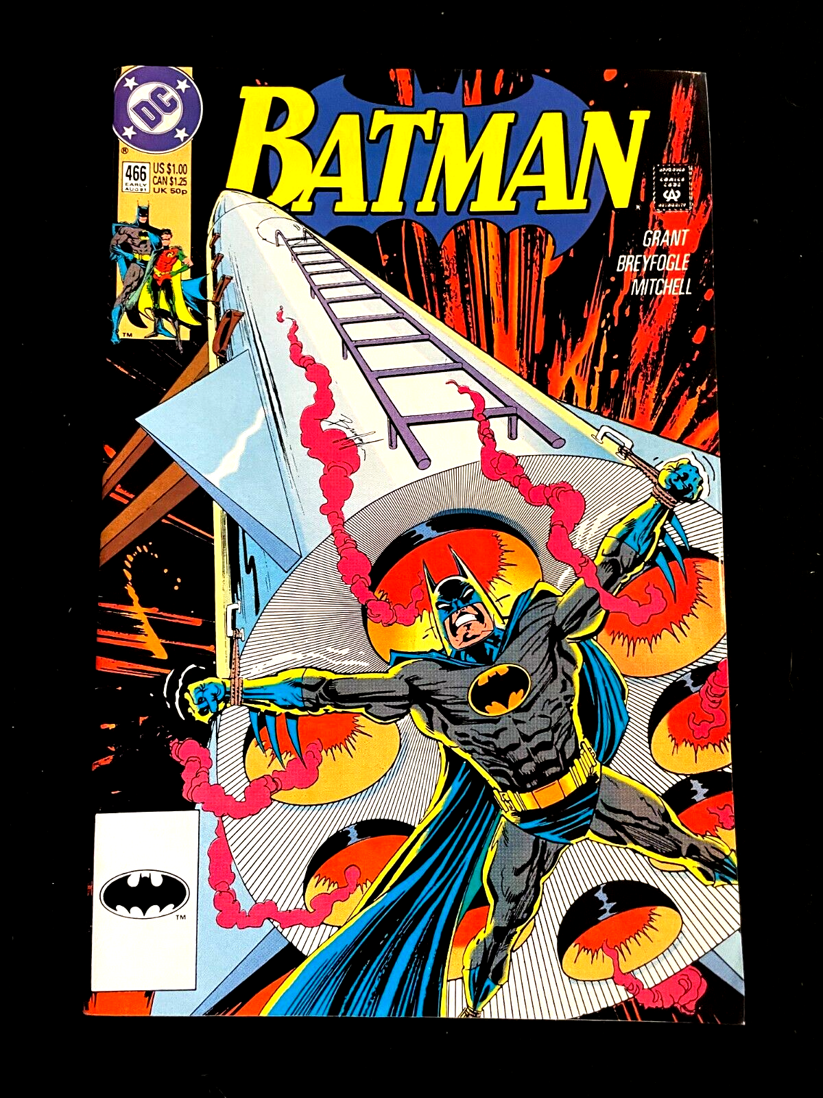 Batman #466 1991 - Heroworld - VERY HIGH GRADE