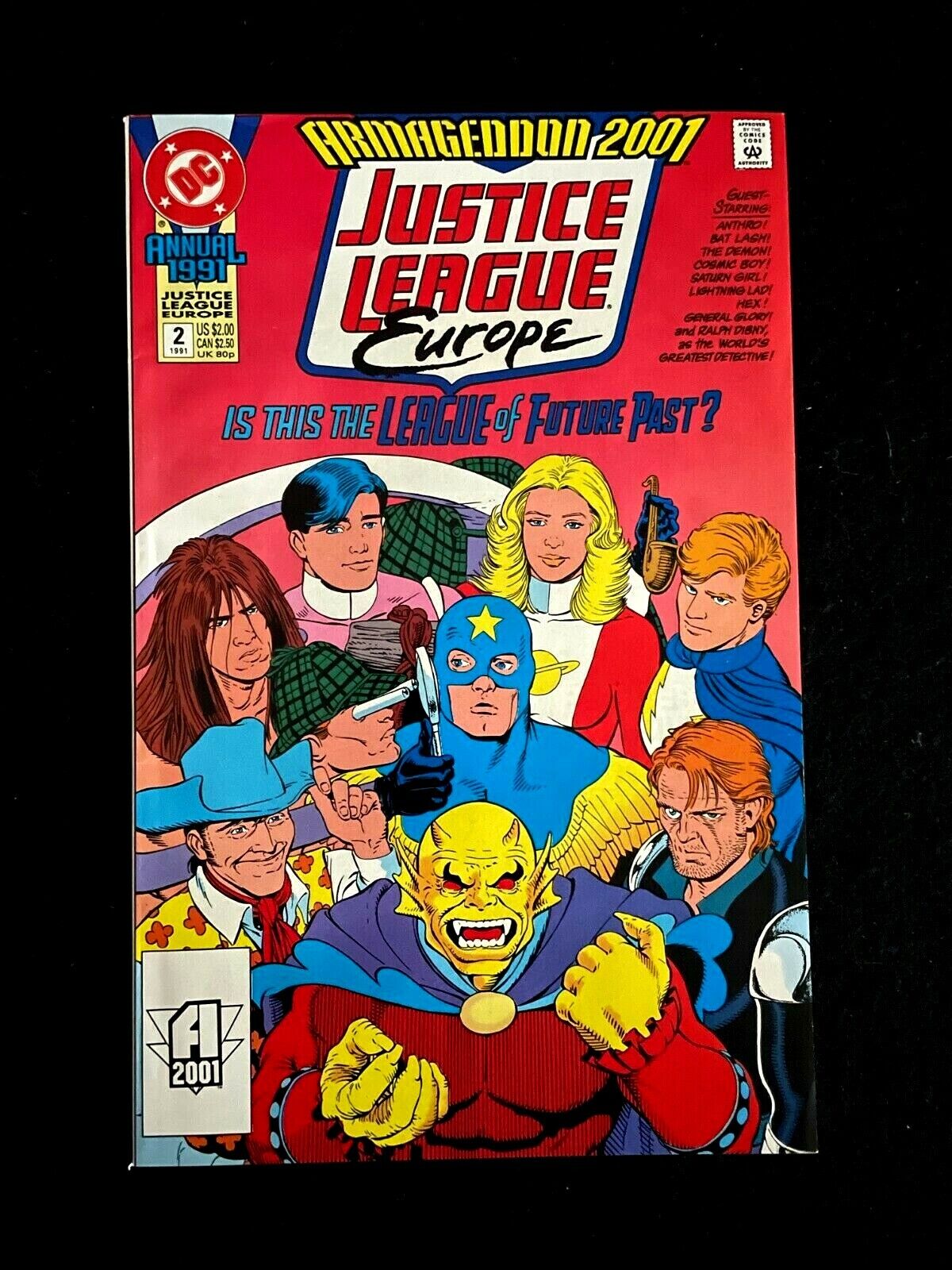 Justice League Europe Annual #2 1991 - High Grade