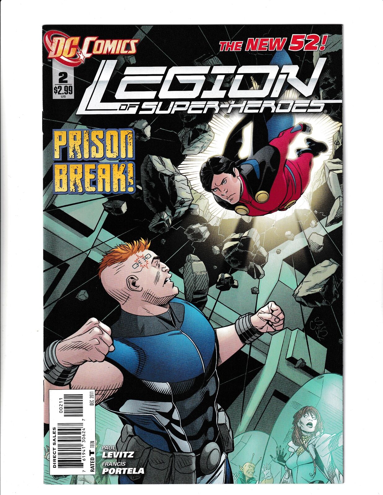 Legion of Super-Heroes #2 (2011) DC Comics