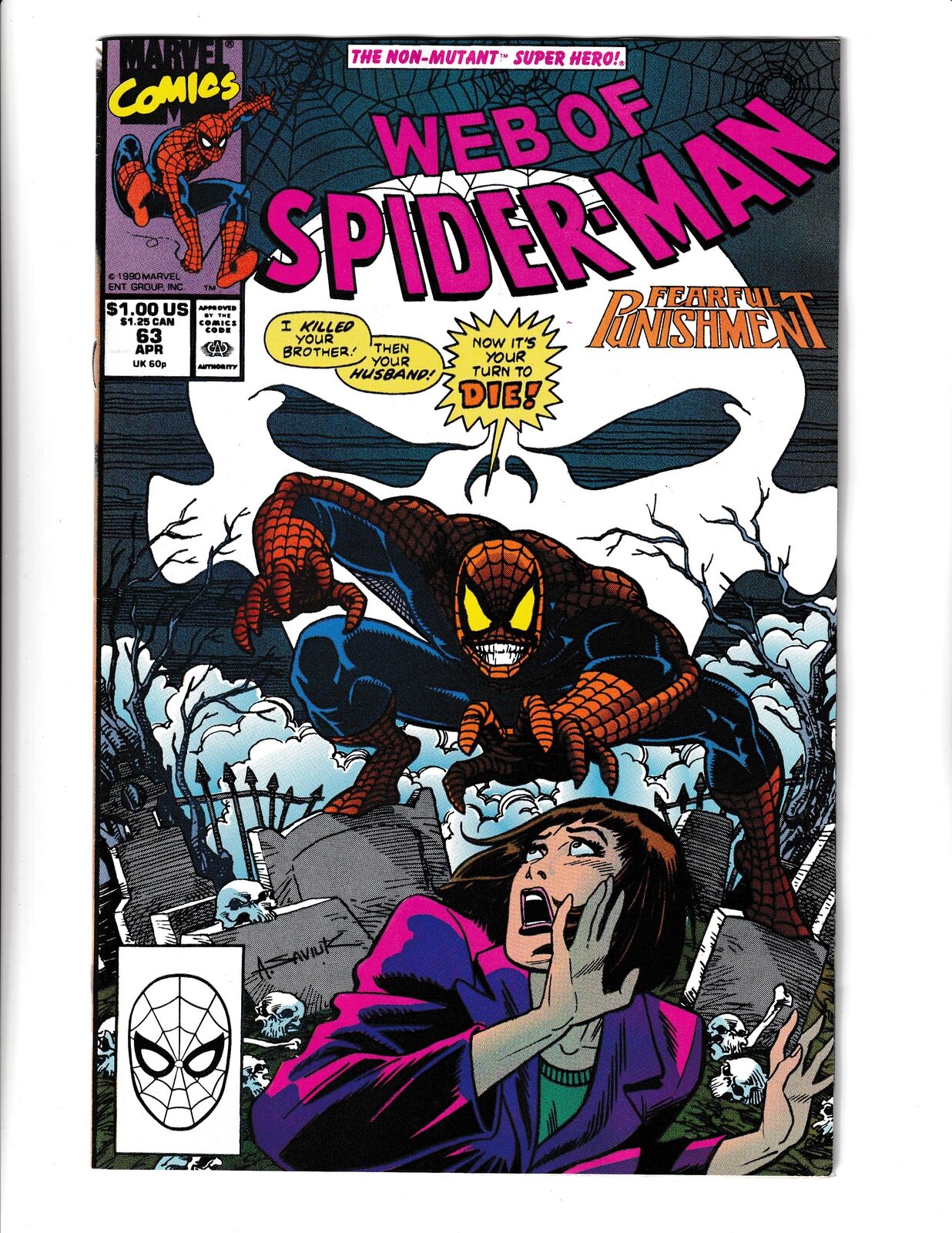 Web of Spider-Man #63 (1990) Marvel Comics