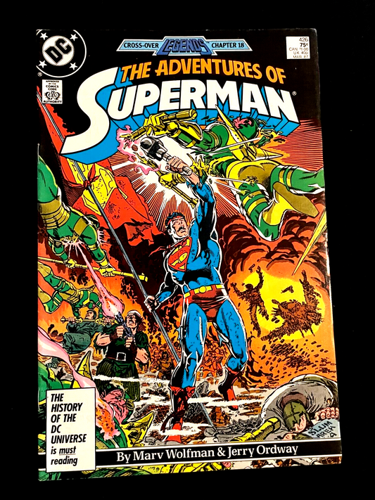 Adventures of Superman #426 1987