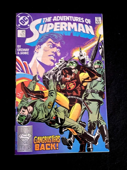 Adventure of Superman #446 1988 - VERY HIGH GRADE