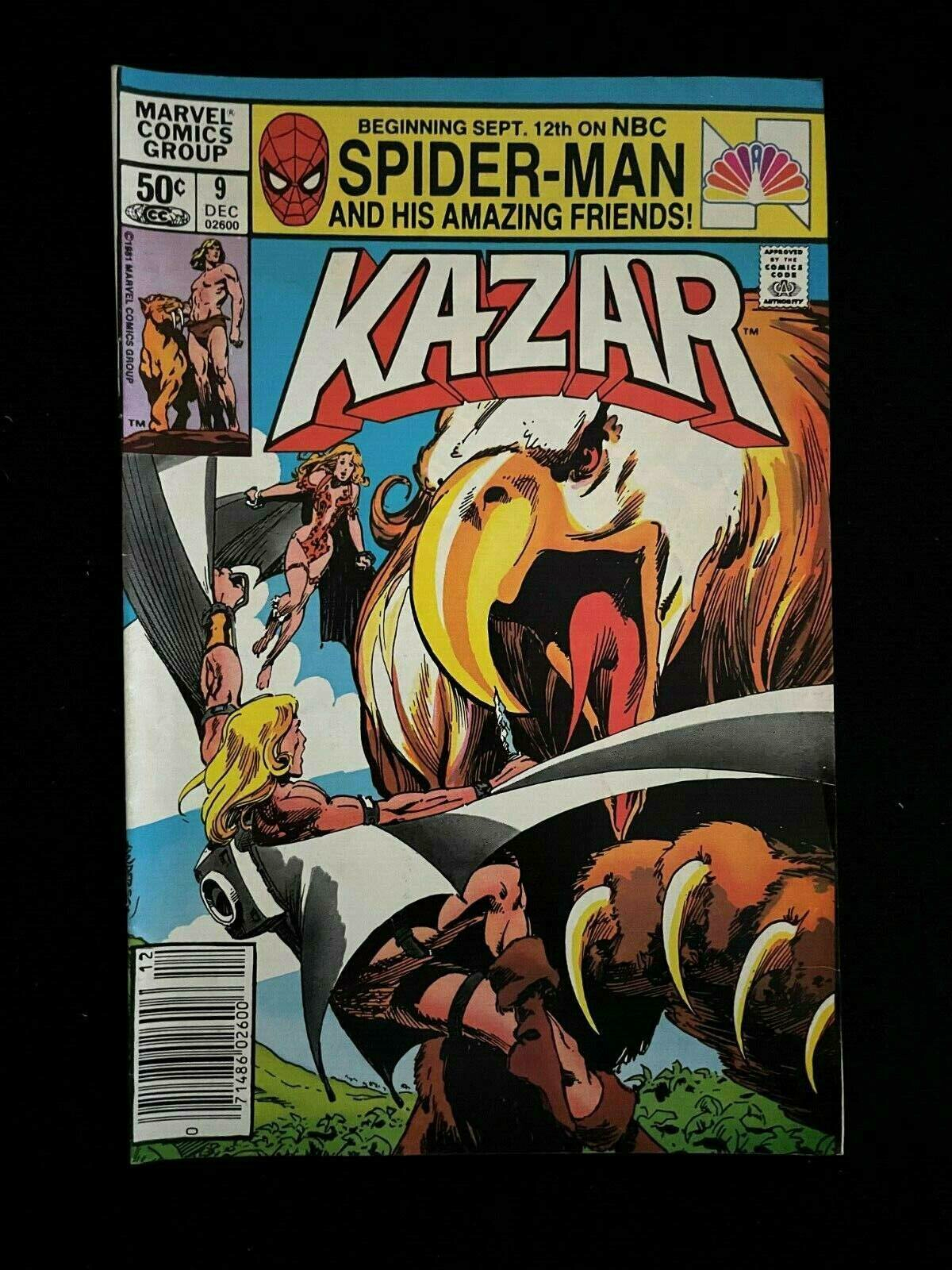 Ka-Zar the Savage #9 "Toward Shadowed Places" Dec 1981