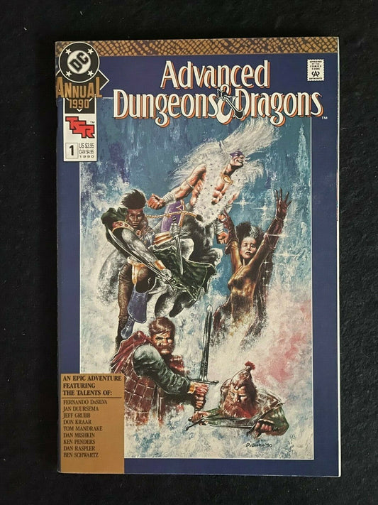 Advanced Dungeons & Dragons ANNUAL #1 1990