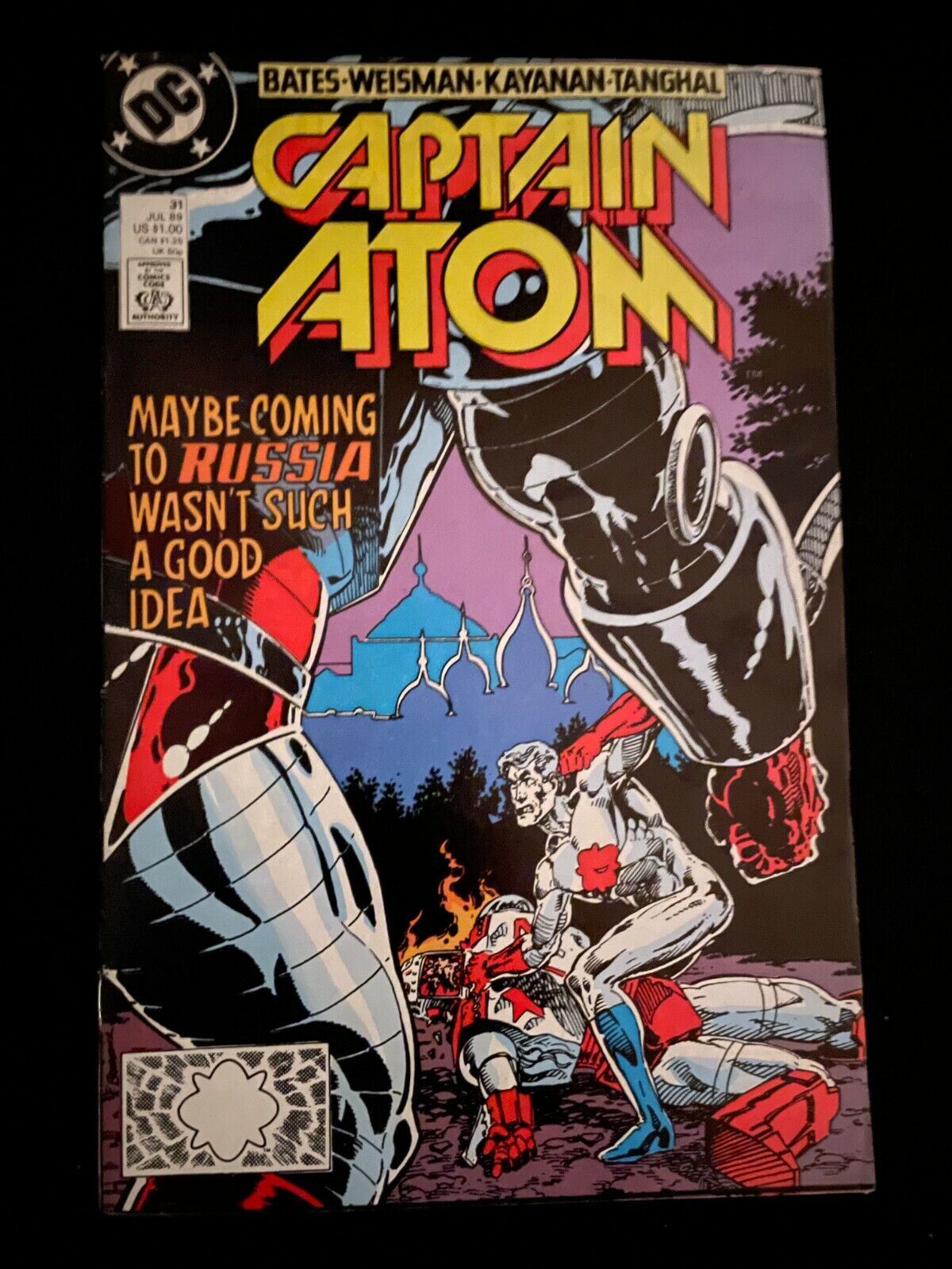 Captain Atom #31 July 1989