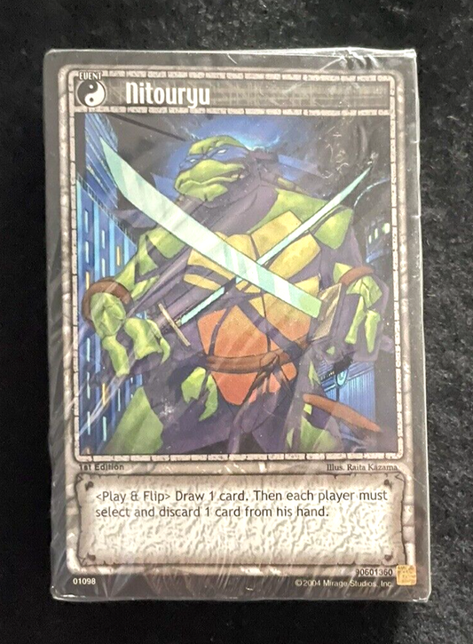 2004 Teenage Mutant Ninja Turtles (TMNT) Starter Set Pack B Trading Card Game