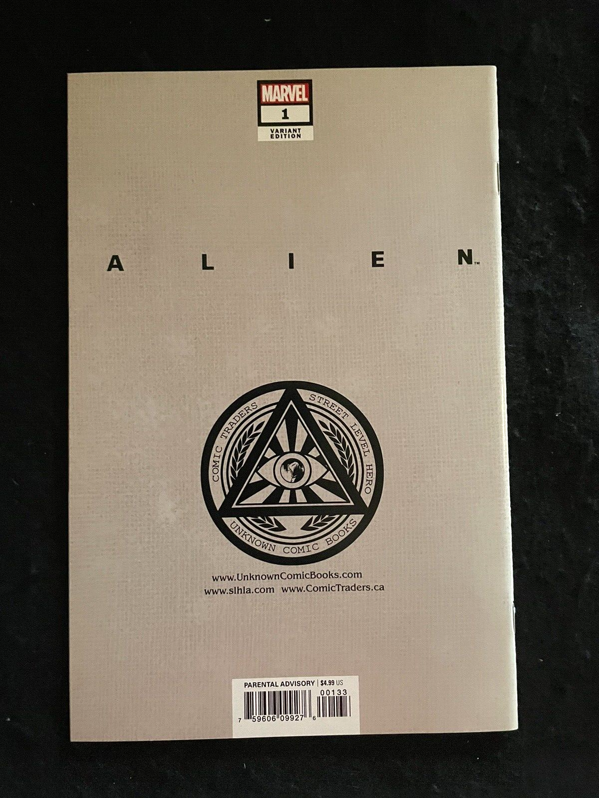 Alien #1 Mico Suayan Exclusive Trade Variant (2021) Marvel Comics