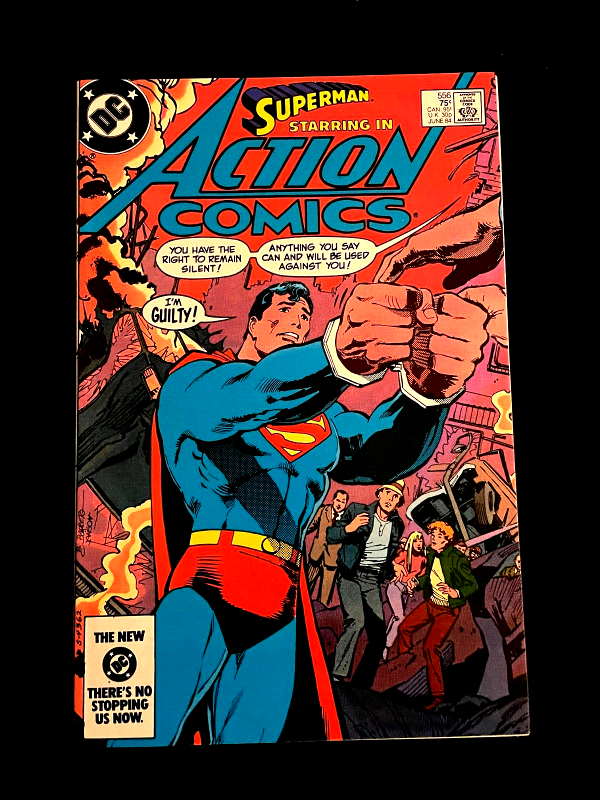 Action Comics #556 1984 - VERY HIGH GRADE