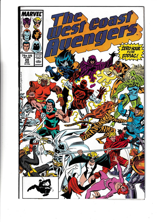 West Coast Avengers #28 (1988) Marvel Comics