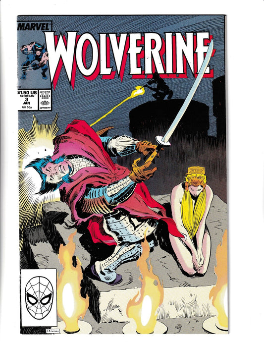 Wolverine #3 (1989) High Grade Marvel Comics