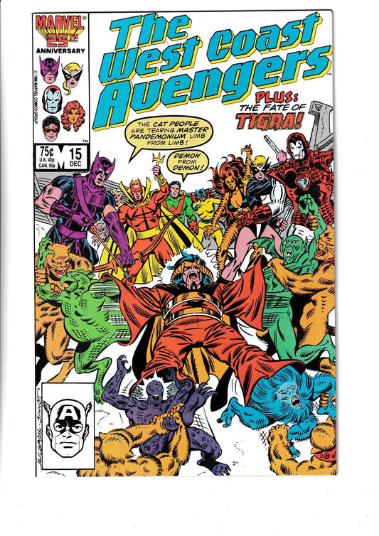 West Coast Avengers #15 (1986) Marvel Comics