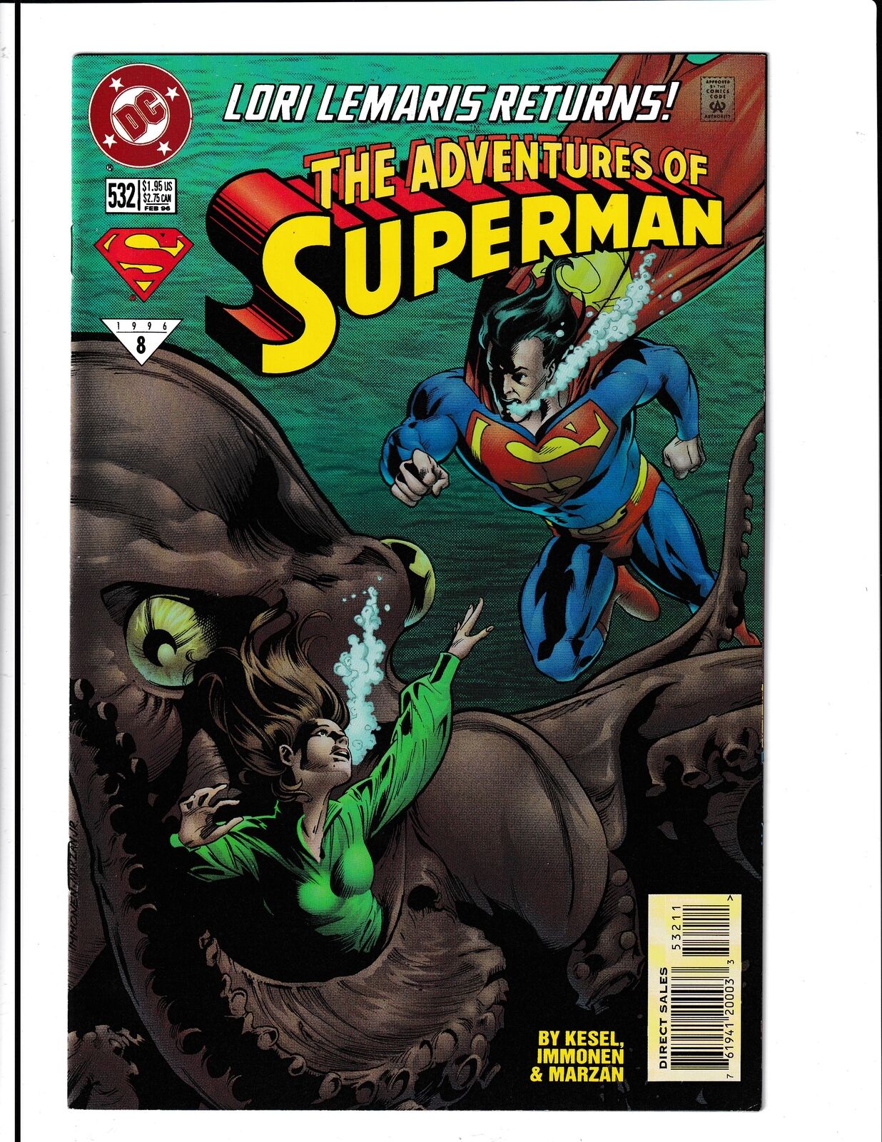 Adventures of Superman #532 (1996) DC Comics