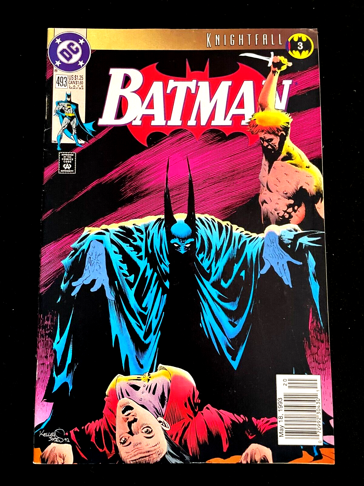 Batman #493 1993 - Newsstand Edition -  HIGH GRADE