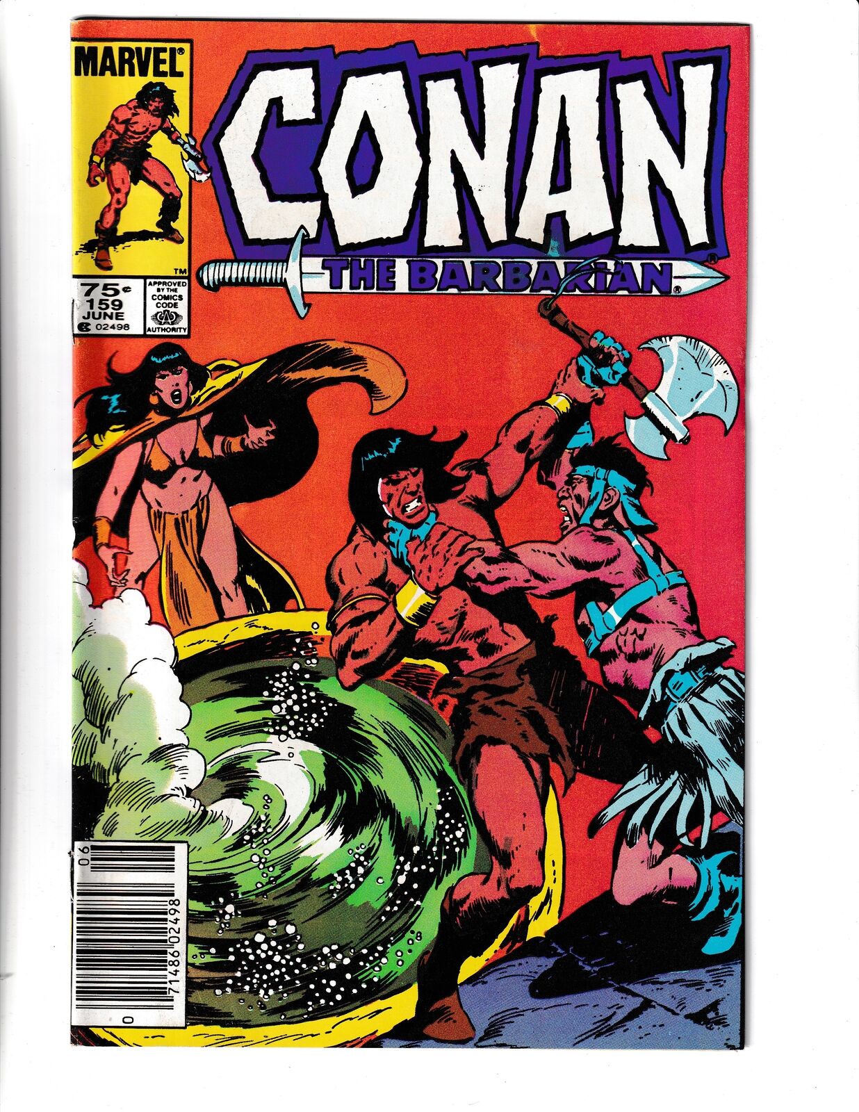 Conan the Barbarian #159 (1984) 75c CDN News Marvel Comics