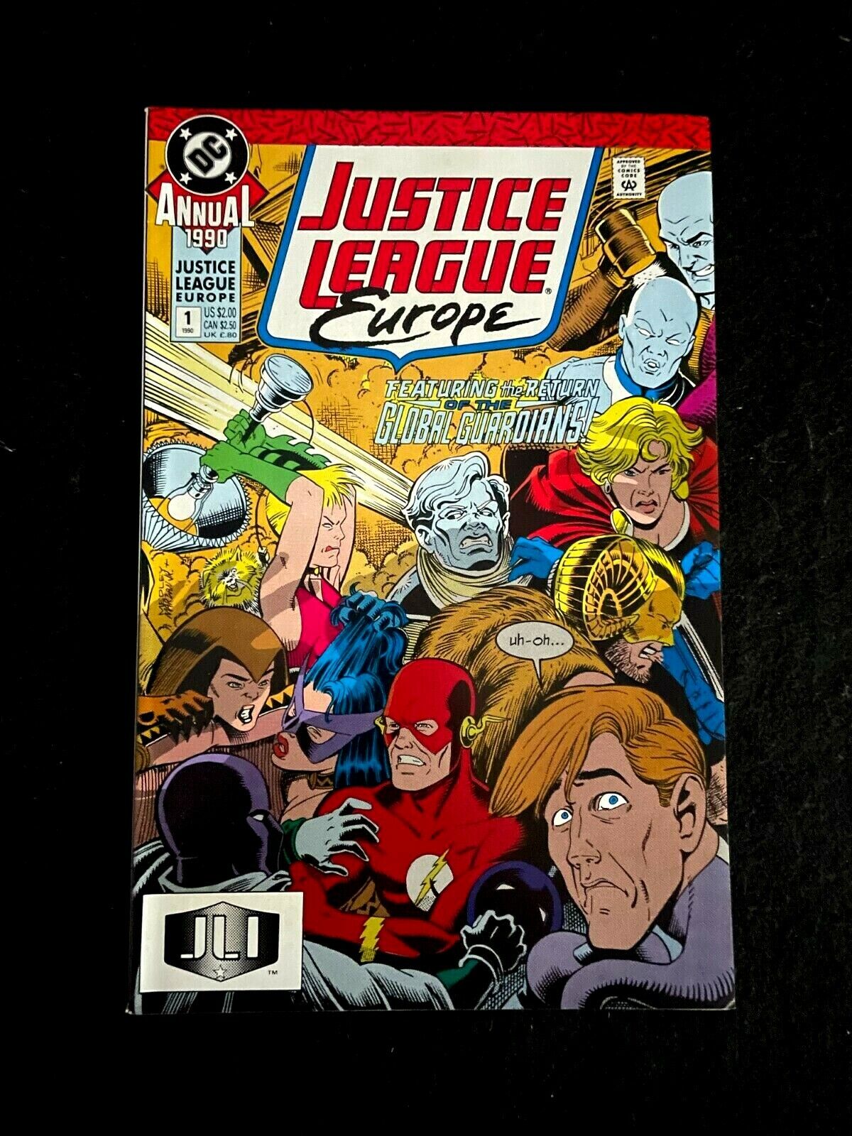 Justice League Europe Annual #1 1990 - Very High Grade