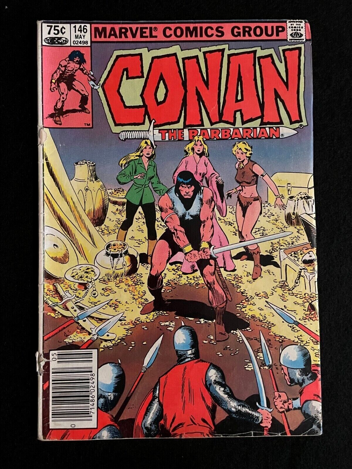 Conan the Barbarian #146 1983 - Rare 75 cent variant