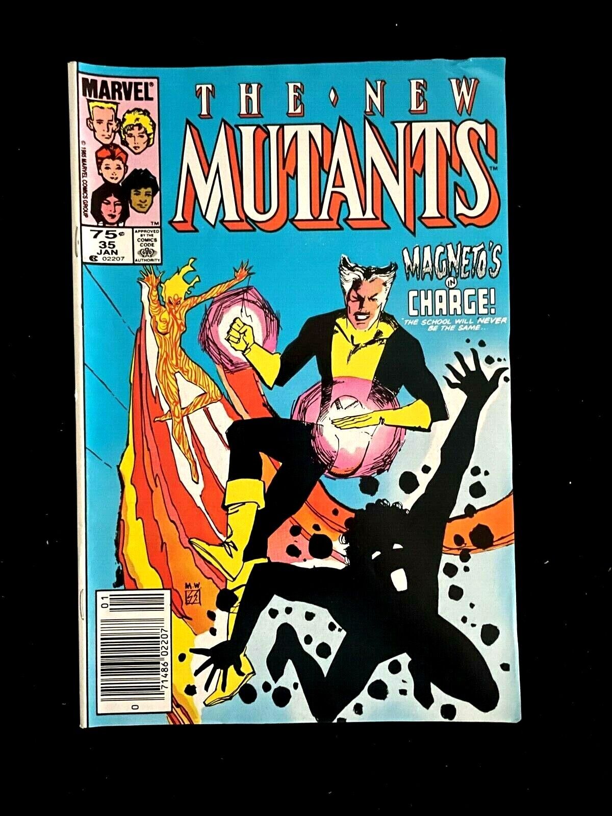 New Mutants #35 1986 - Canadian Newsstand Variant