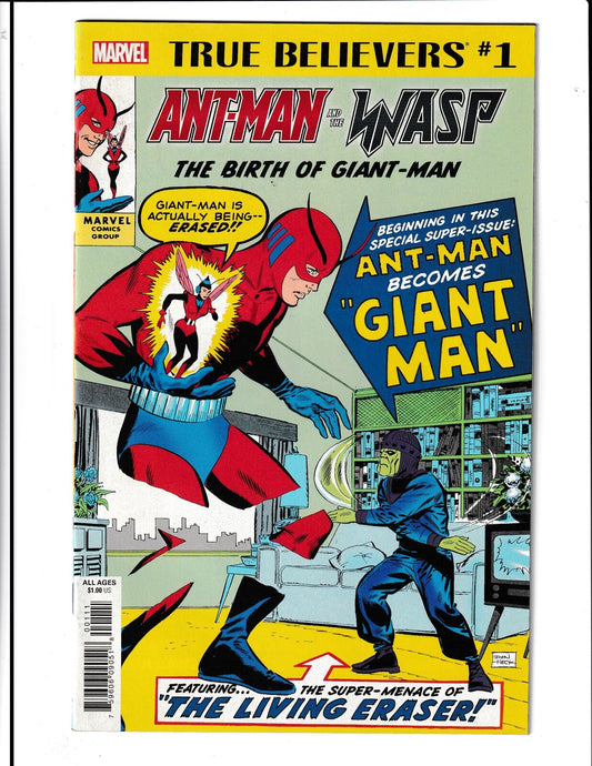 True Believers: Ant-Man and the Wasp- Birth of Giant-Man #1 (2018) Marvel Comics