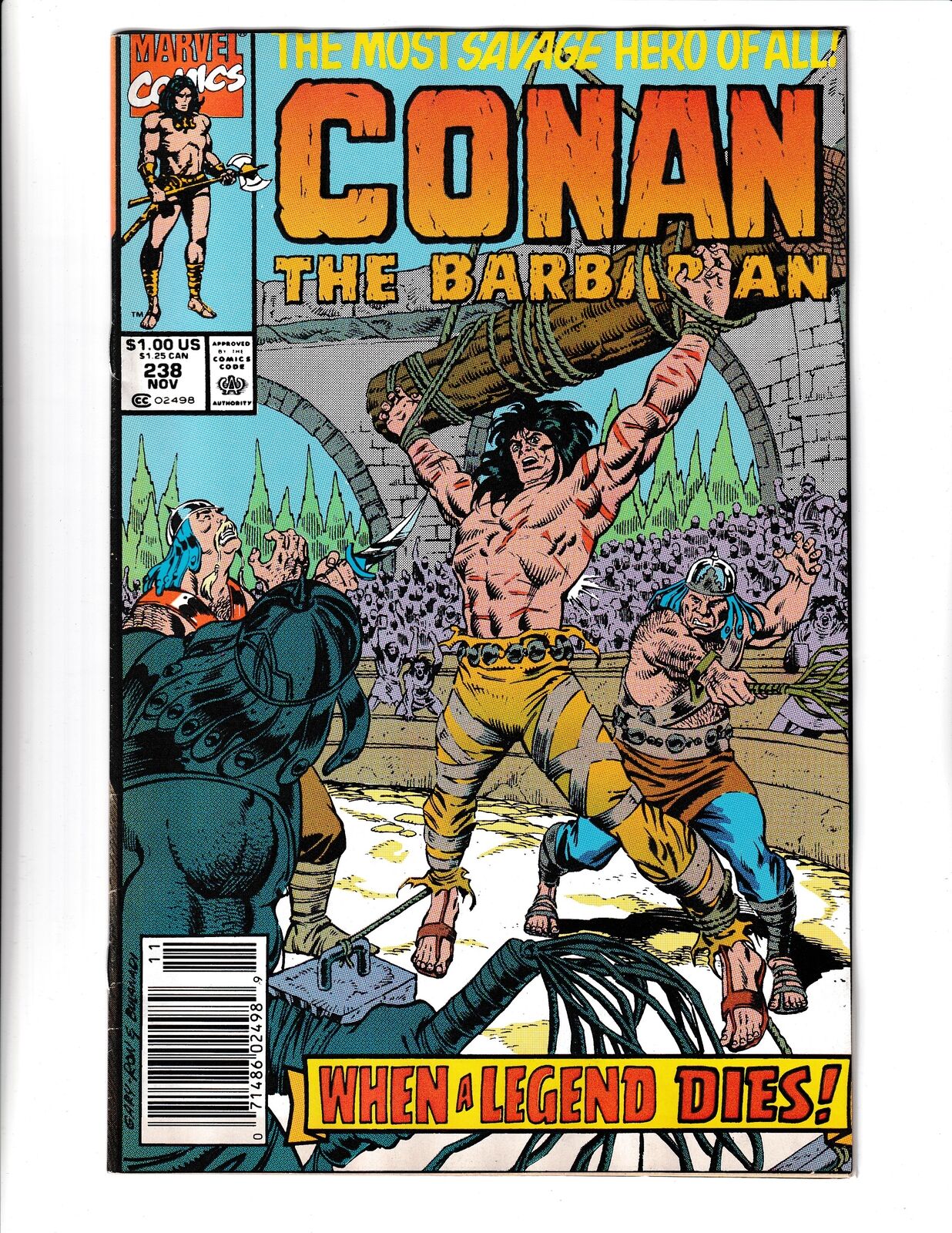 Conan the Barbarian #238 (1990) Marvel Comics