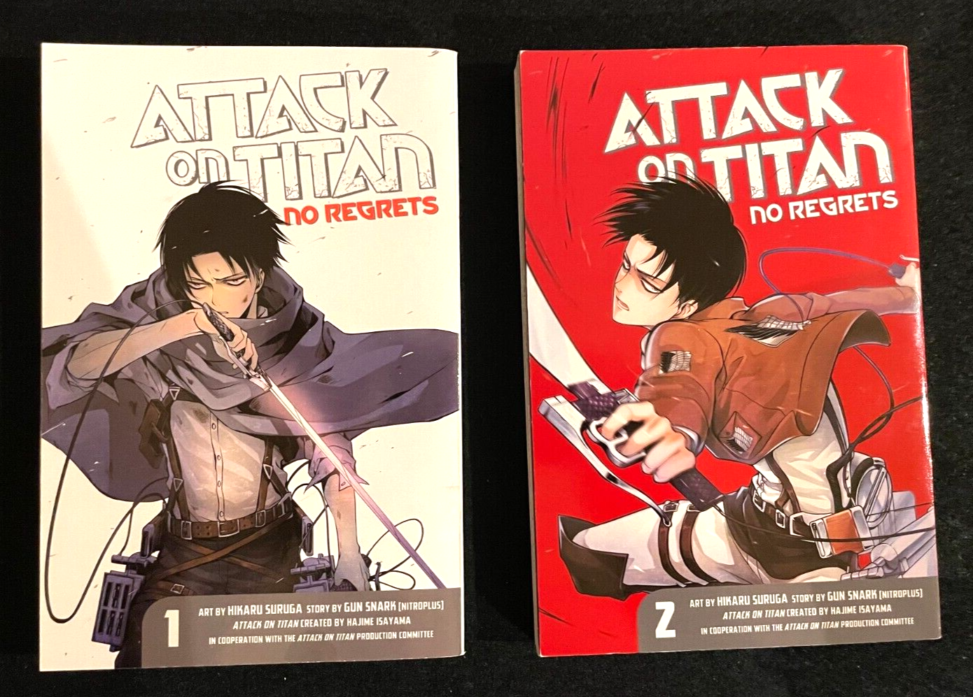 Attack on Titan # 1-2 Manga English Gun Snark 2014