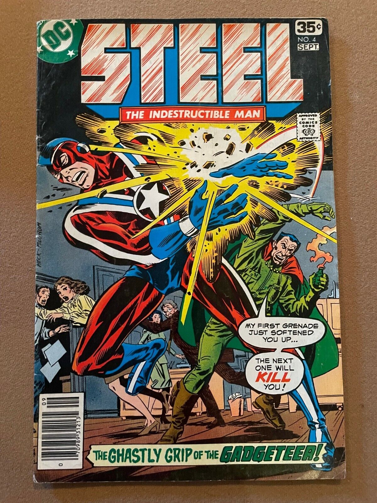 Steel The Indestructible Man No.4 1978 DC Comics