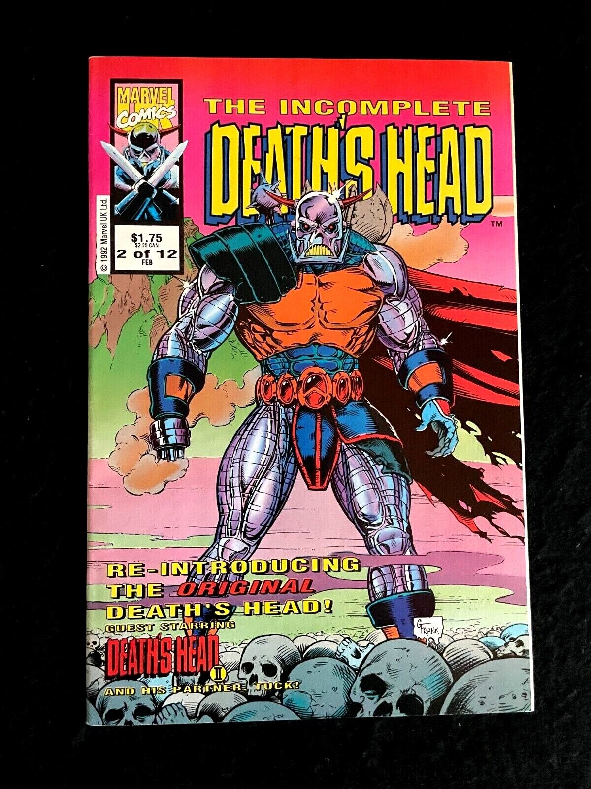 The Incomplete Death's Head #2 1993 - VERY HIGH GRADE