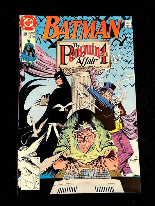 Batman #448 1990 - The Penguin Affair Part 1 of 3 - HIGH GRADE