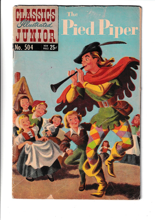 Classics Illustrated Junior #504b (1969) 25 cents edition Gliberton Comics