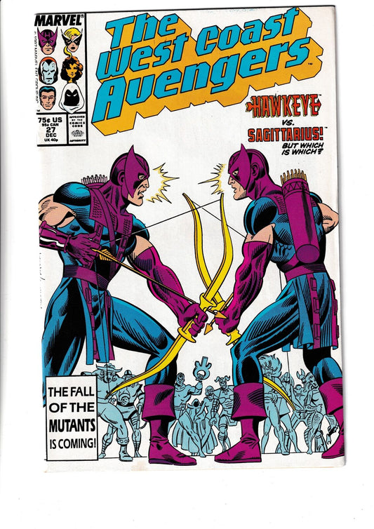 West Coast Avengers #27 (1987) Marvel Comics